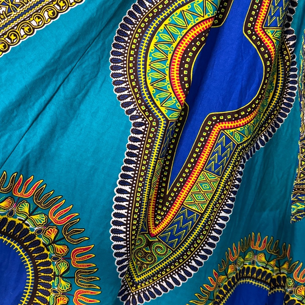 Colorful Patterned Women's Skirt - Picture 4 of 4